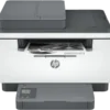 HP LaserJet MFP M236sdn Printer (9YG08A) - Grey/White - Front view with paper output.