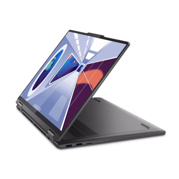 Lenovo Yoga 7 16 - Raptor Lake - 13th Gen Core i5 1335u Deca-Core Processor 8-GB 512GB to 1-TB SSD Intel Iris Xe Graphics 16" WUXGA IPS 300nits DolbyVision Glass Touchscreen Convertible Display DolbyAtmos Sound Backlit KB FP Reader W11 (Storm Grey, NEW) - Image 4