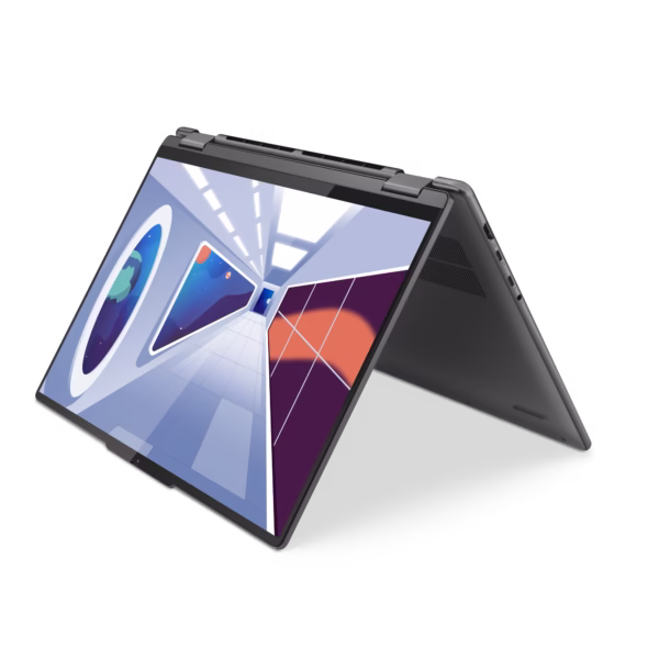 Lenovo Yoga 7 16 - Raptor Lake - 13th Gen Core i5 1335u Deca-Core Processor 8-GB 512GB to 1-TB SSD Intel Iris Xe Graphics 16" WUXGA IPS 300nits DolbyVision Glass Touchscreen Convertible Display DolbyAtmos Sound Backlit KB FP Reader W11 (Storm Grey, NEW) - Image 5