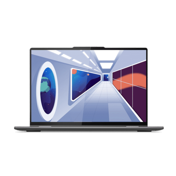 Lenovo Yoga 7 16 - Raptor Lake - 13th Gen Core i5 1335u Deca-Core Processor 8-GB 512GB to 1-TB SSD Intel Iris Xe Graphics 16" WUXGA IPS 300nits DolbyVision Glass Touchscreen Convertible Display DolbyAtmos Sound Backlit KB FP Reader W11 (Storm Grey, NEW)