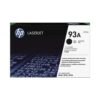 HP 93A Black Original LaserJet Toner Cartridge (CZ192A) - Black - Retail box front view.