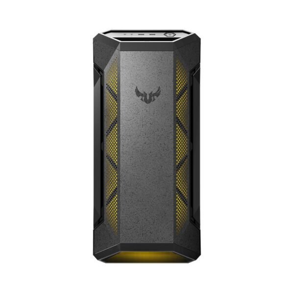 ASUS TUF Gaming GT501 case supports up to EATX with metal front panel, tempered-glass side panel, 120 mm RGB fan, 140 mm PWM fan, radiator space reserved, and USB 3.1 Gen 1 - Image 2