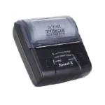 Speed-X BT600M Bluetooth USB Printer 80mm shoing front side with printed paper rolling