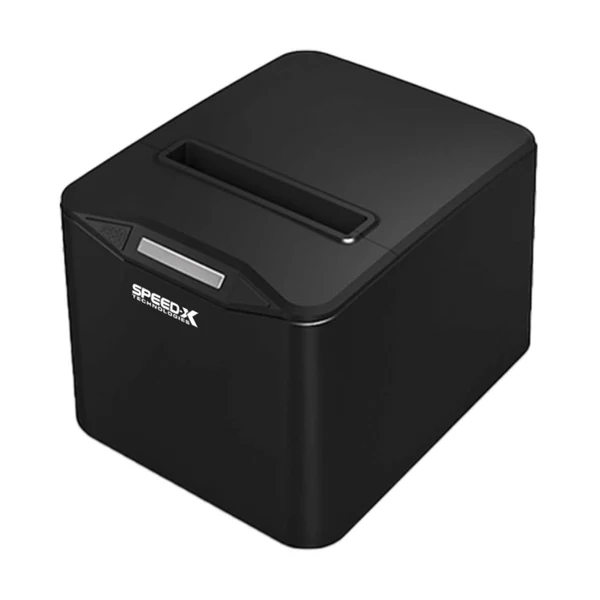 Speed-X SP-200U | 80MM Thermal Receipt Printer USB (Black & Grey)