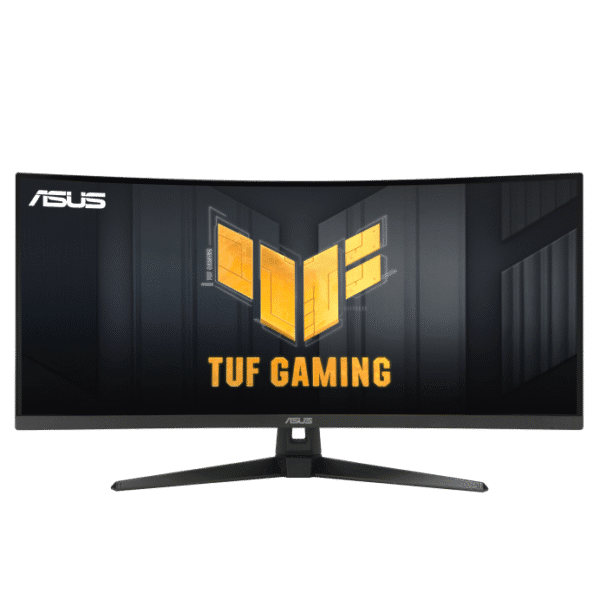 TUF Gaming VG34VQ3B Gaming Monitor – 34 inch WQHD (3440x1440), Curved, 180Hz, ELMB SYNC, FreeSync Premium, 1ms MPRT, 90% DCI-P3, DisplayWidget Center