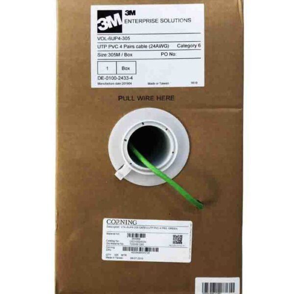 3M / Corning CAT6 Cable Roll (1000ft) 305 Meter