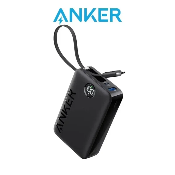 Anker 335 power bank 20000mAh 22.5W with built-in USB-C cable and digital display (A1647)