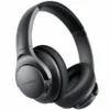 Anker Soundcore Q20i Hybrid ANC Headphones (A3004) - Black - Angled front product view.