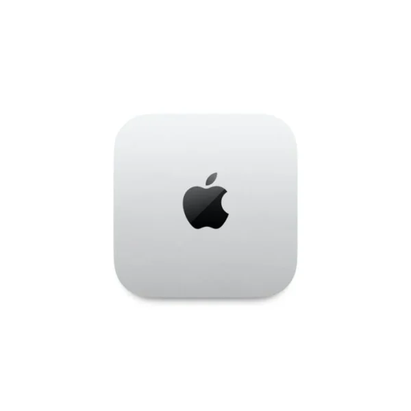 Top view of Apple Mac mini M4 Pro (Z1JV000DN) in silver with Apple logo