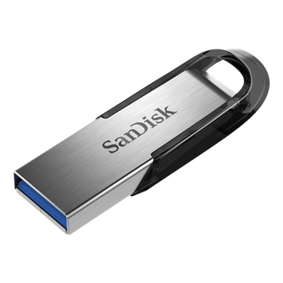 SanDisk Ultra Flair USB 3.0 flash drive with metal body and high speed up to 150MB s read.