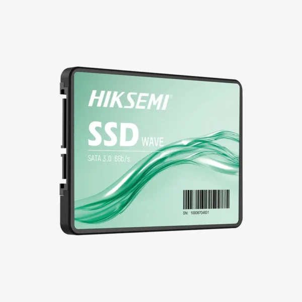 Hiksemi WAVE 2.5-inch SATA 3.0 6Gb/s internal SSD for laptop and PC upgrade, fast 3D NAND storage.