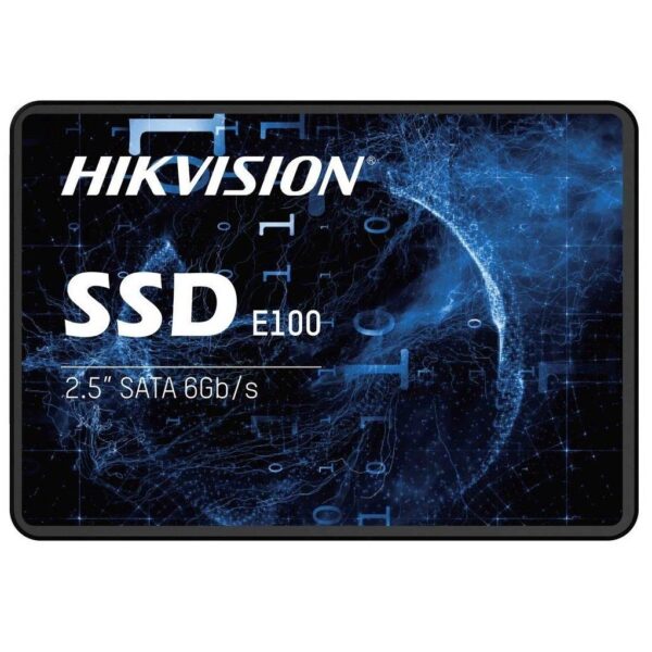 Hikvision E100 1TB 2.5-inch SATA III 6Gb/s SSD internal solid state drive for laptop and PC upgrade.