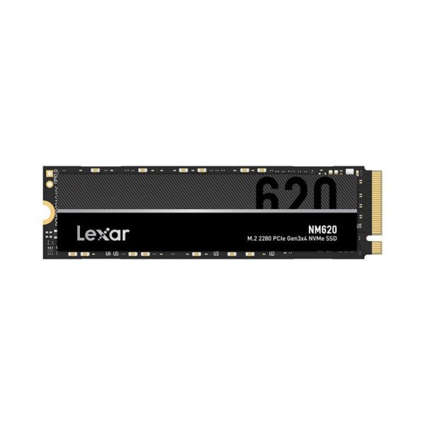 Lexar NM620 1TB NVMe M.2 2280 SSD PCIe Gen3x4, up to 3500MB/s read and 3000MB/s write speeds.
