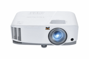 ViewSonic SP3 SVGA business projector with 4800 ANSI lumens brightness, front lens design, and current projector price in Pakistan.