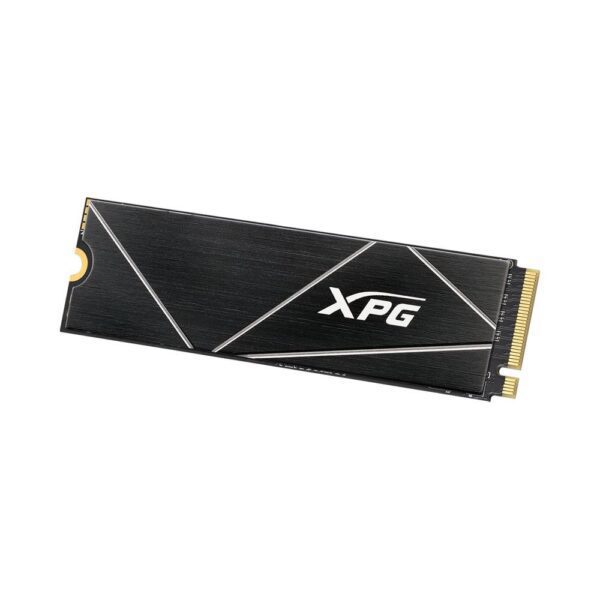XPG GAMMIX S70 BLADE 4TB PCIe Gen4x4 M.2 2280 NVMe SSD with ultra slim aluminum heatsink.