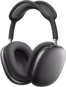 AirPods Max USB C black over ear headphones Pakistan with mesh headband and premium aluminum finish.